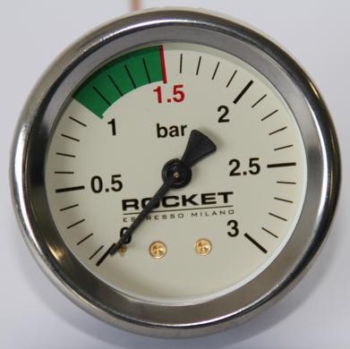 Rocket Espresso - Manometer für Kesseldruck - R58