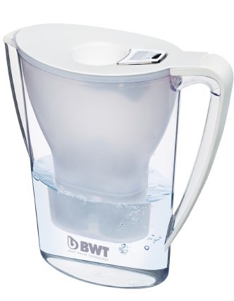 BWT Penguin 2,7 L inkl. 1 Filterkartusche - transparent - weiß
