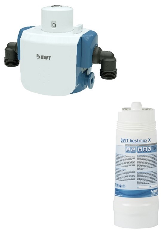BWT bestmax Wasserfilter X Filterkerze mit Filterkopf