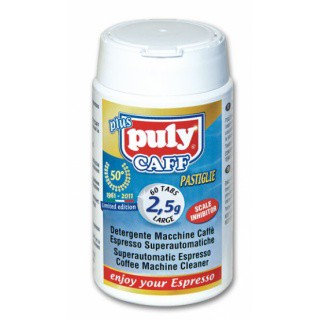 Kaffeefettlöser Puly 60 Tabletten 2,5g  NSF-Zertifizierung Inhalt 150 g