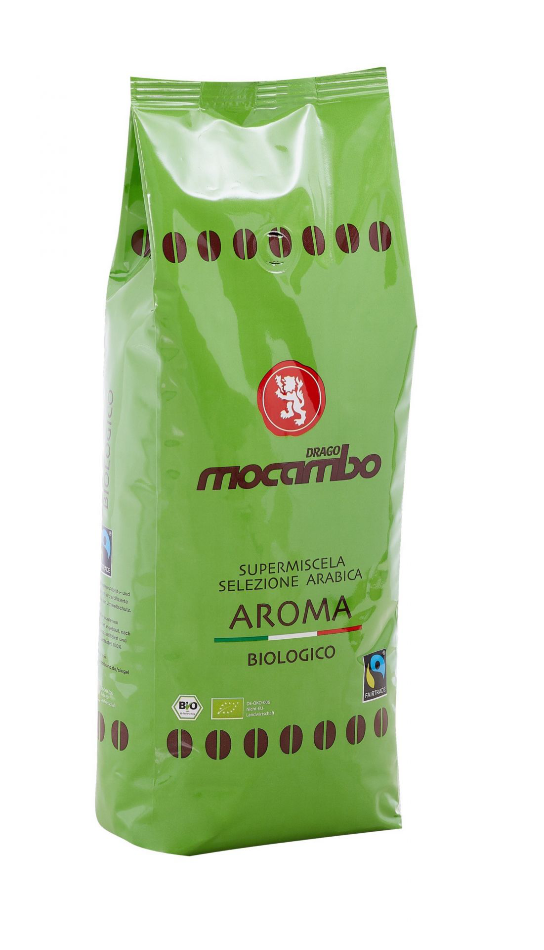 Drago Mocambo - Caffé Aroma Biologico Fairtrade - 1 kg
