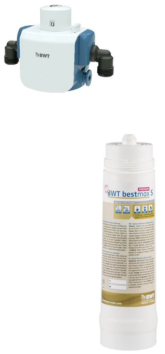 BWT bestmax Premium Wasserfilter S Filterkerze mit Filterkopf