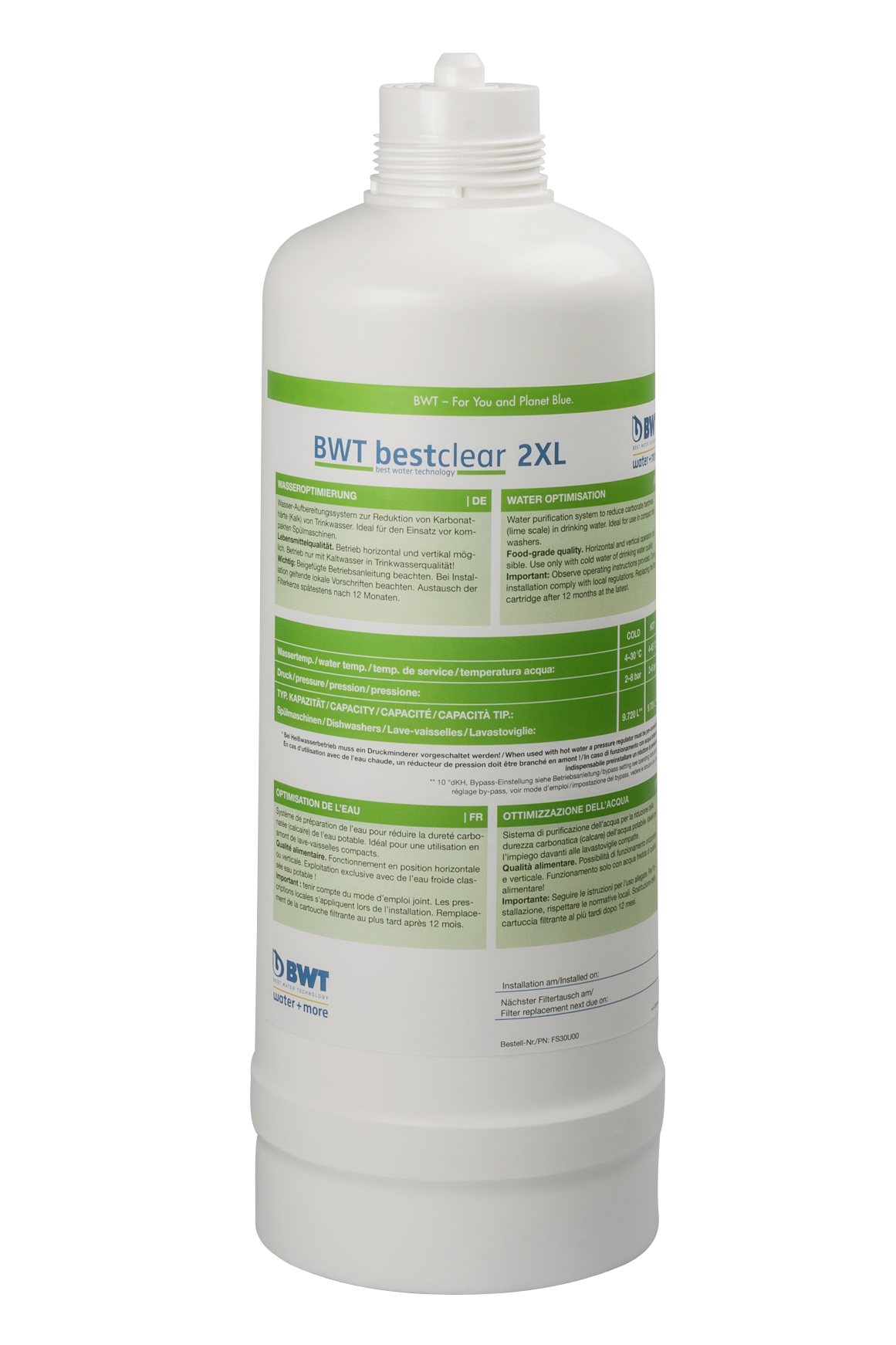 BWT bestclear Wasserfilter 2XL Filterkerze