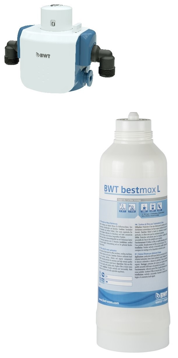 BWT bestmax Wasserfilter L Filterkerze mit Filterkopf